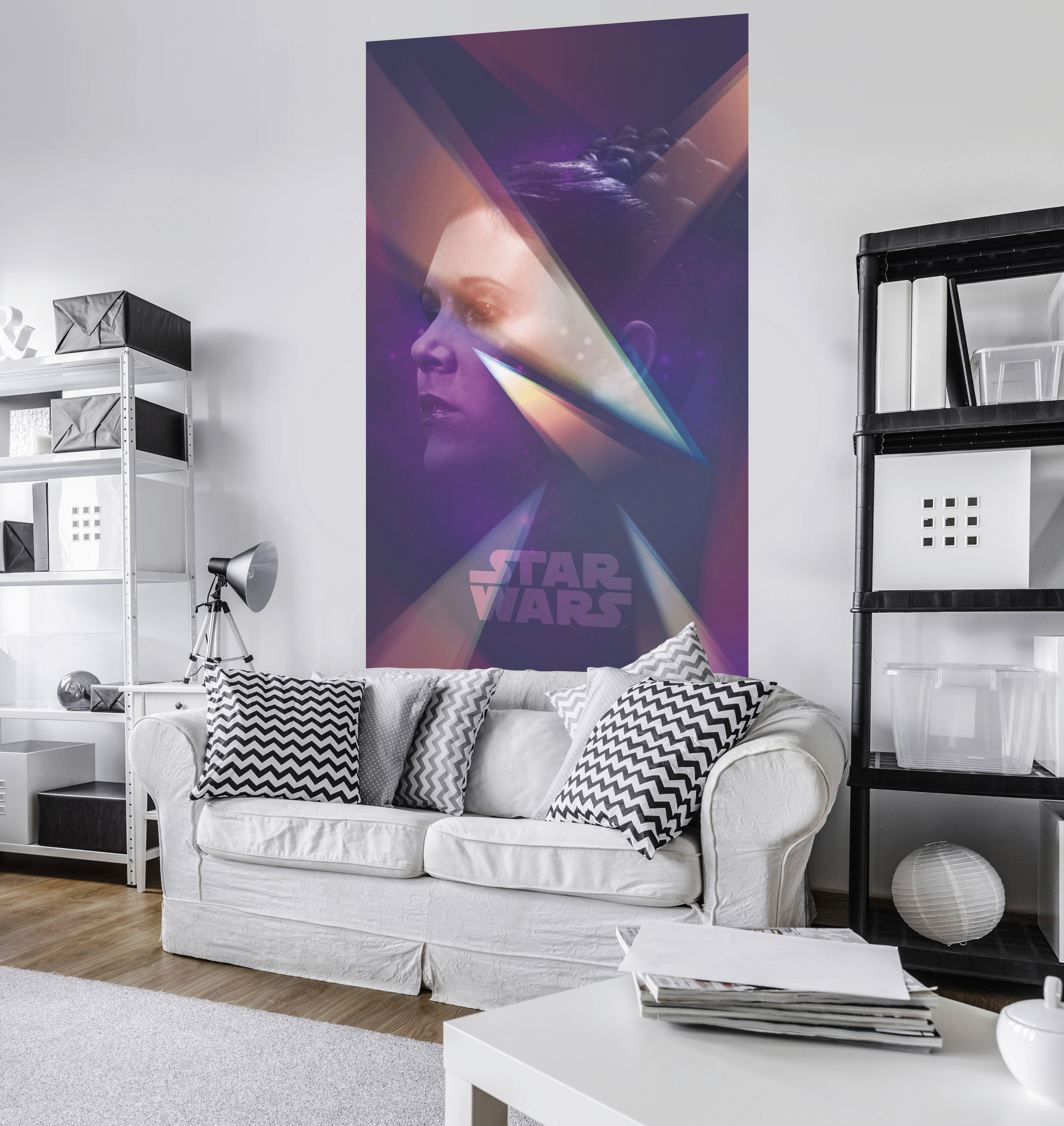 Komar Fototapete Star Wars Female Leia B/L: ca. 120x200 cm Star Wars Female Leia - (120,00/200,00cm) - Komar