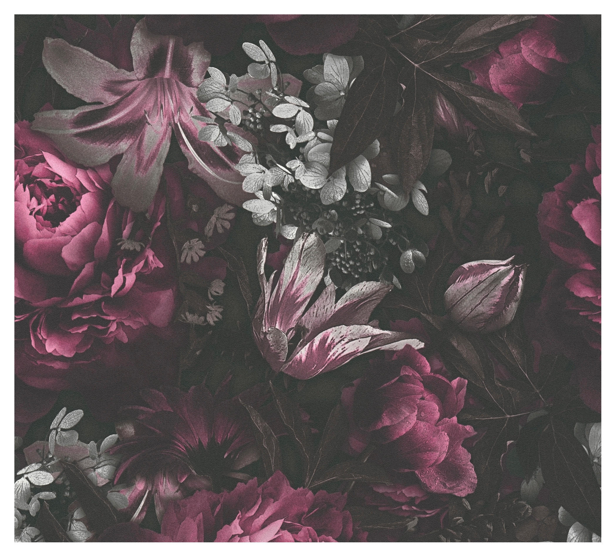 A.S.Création Tapete schwarz lila grau B/H/D: ca. 52x250x7,5 cm Tapete_selbstklebend - lila/schwarz (7,50/250,00cm) - A.S.Creation