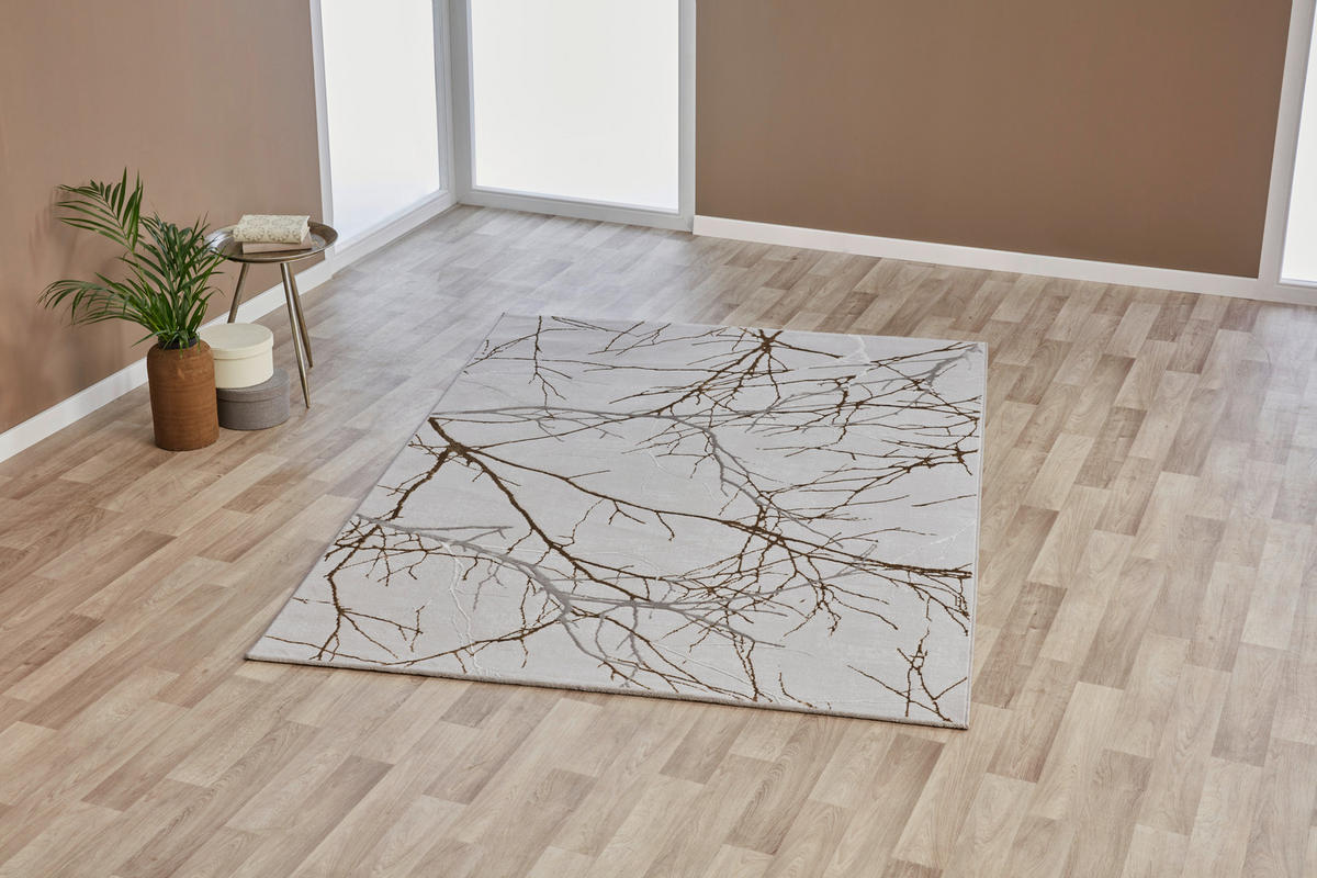 Merinos Teppich Creation grau B/L: ca. 80x140 cm Creation - grau (80,00/140,00cm) - Merinos