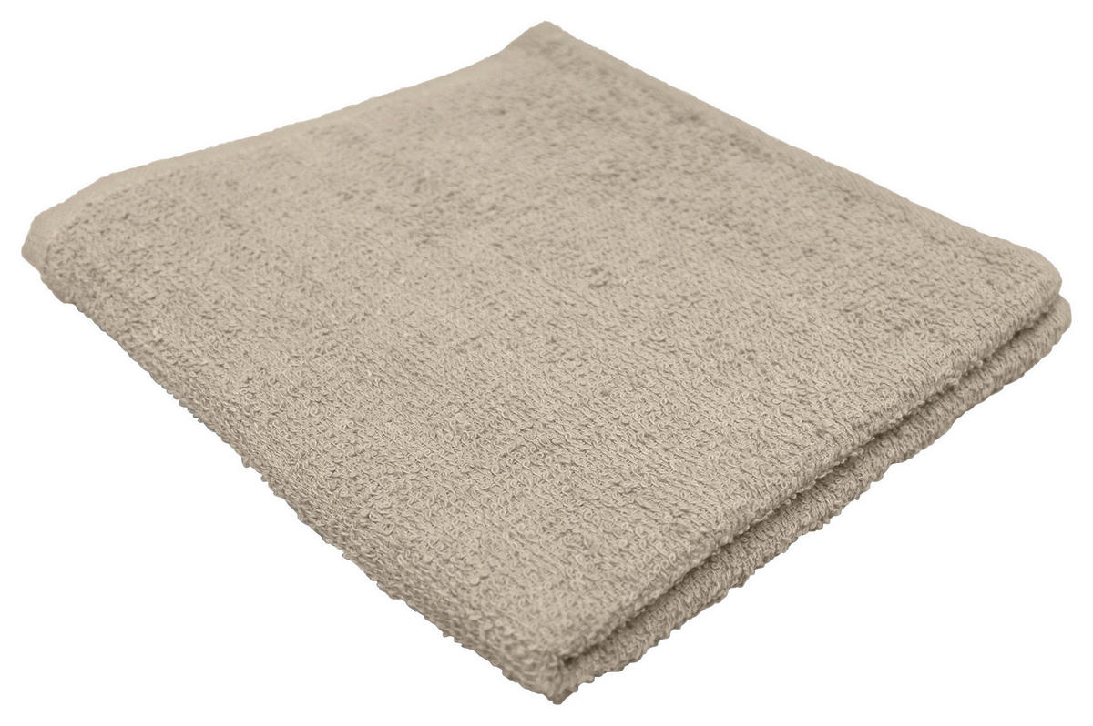 Handtuch Handtuch 45x90cm beige - beige (45,00/90,00cm) - CASTELL
