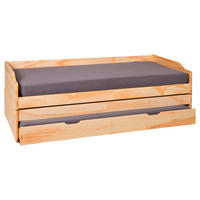 Funktionsbett Lotar natur Liegefläche B/L: ca. 90x200 cm Lotar - natur (97,00/65,00/209,00cm) - Inter Link