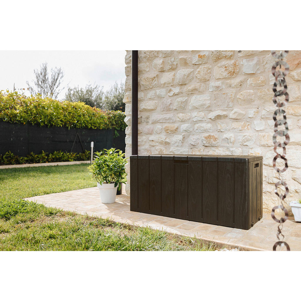 Thumbnail - Toomax Aufbewahrungsbox Bravo braun Kunststoff B/H/L: ca. 56x45x117,5 cm