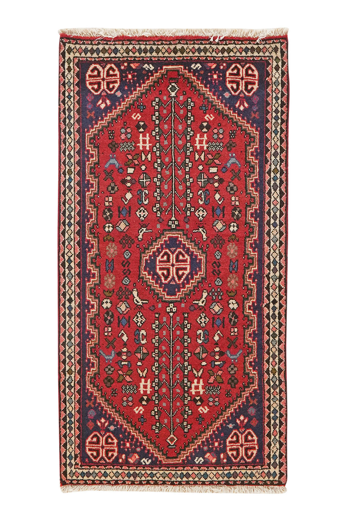 PersaTepp Teppich Abadeh rot B/L: ca. 56x110 cm Abadeh - rot (56,00/110,00cm) - PersaTepp