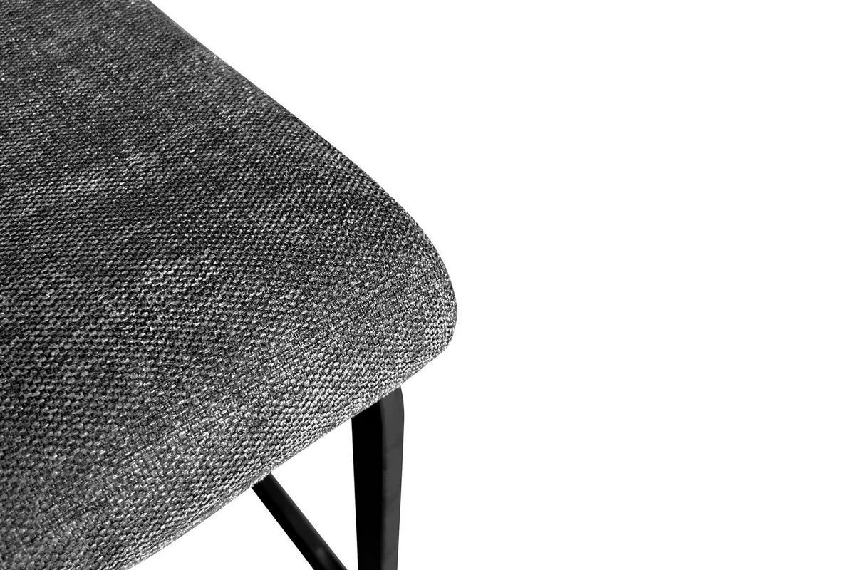 Stuhl BANFF 2er-Set. anthrazit Webstoff B/H/T: ca. 42x97x58 cm BANFF 2er-Set. - schwarz/anthrazit (42,00/97,00/58,00cm) - byLIVING