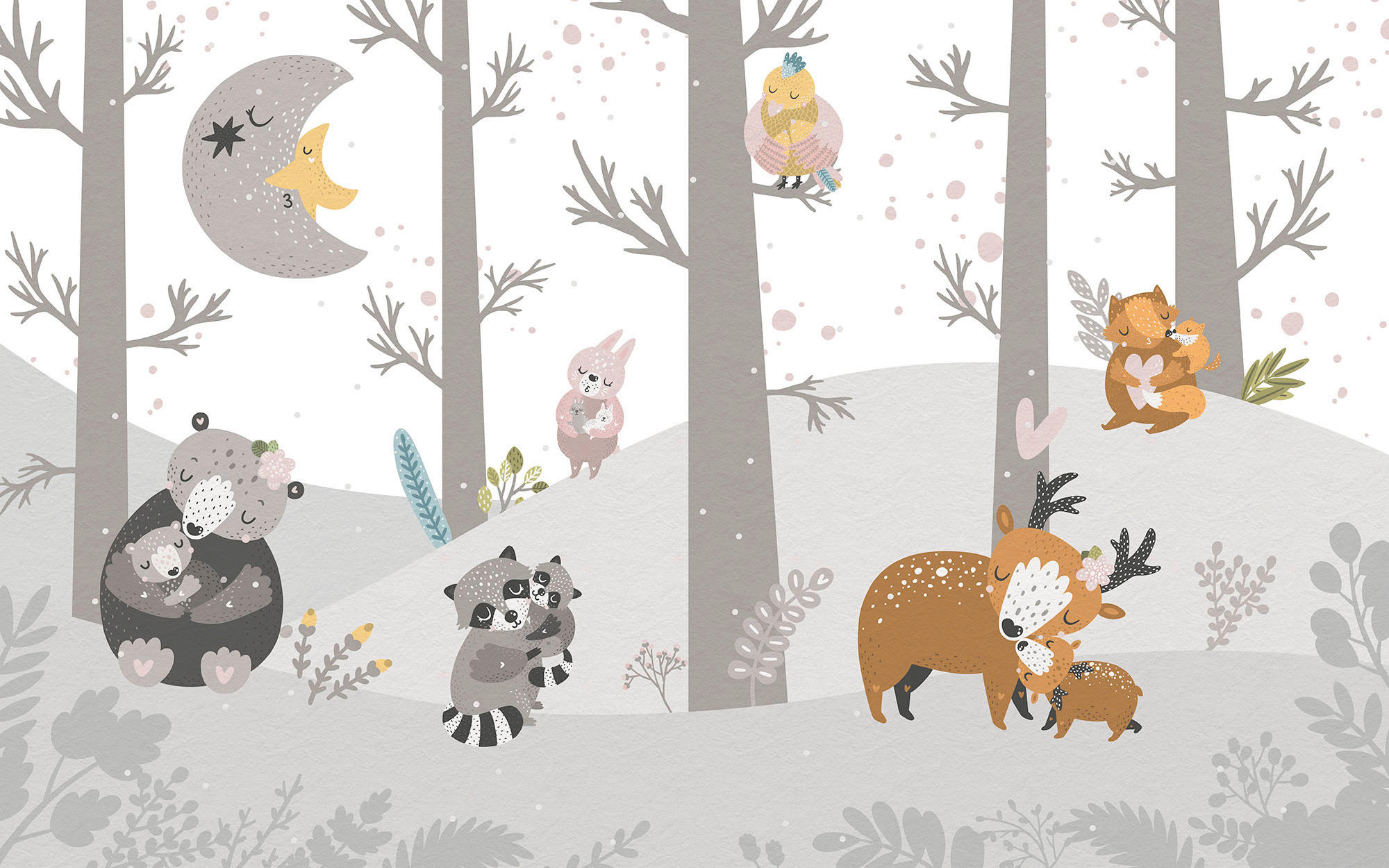 Komar Fototapete Little Darling B/L: ca. 400x250 cm Little Darling - (400,00/250,00cm) - Komar