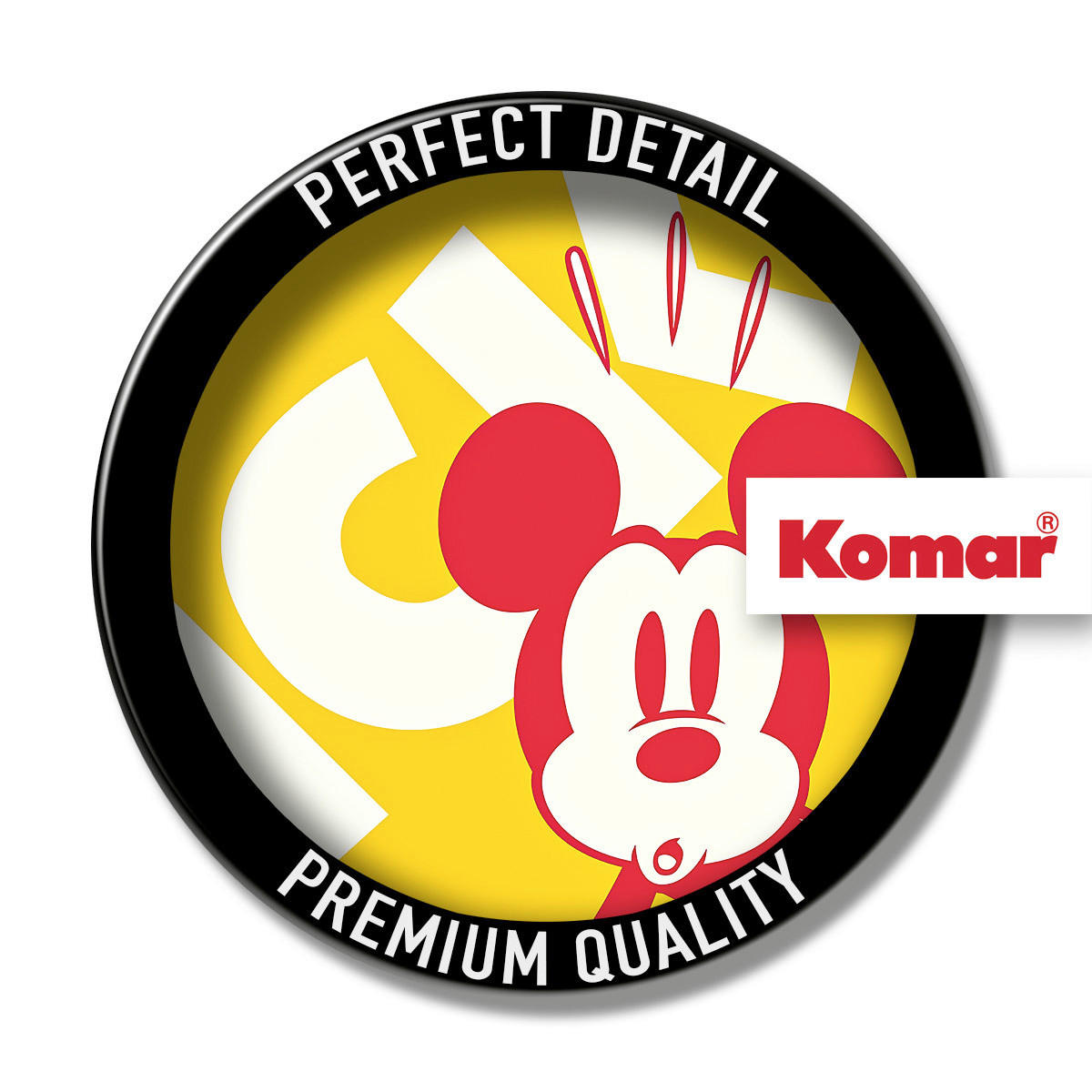 Komar Fototapete Mickey Contrast B/L: ca. 200x250 cm Mickey Contrast - (200,00/250,00cm) - Komar