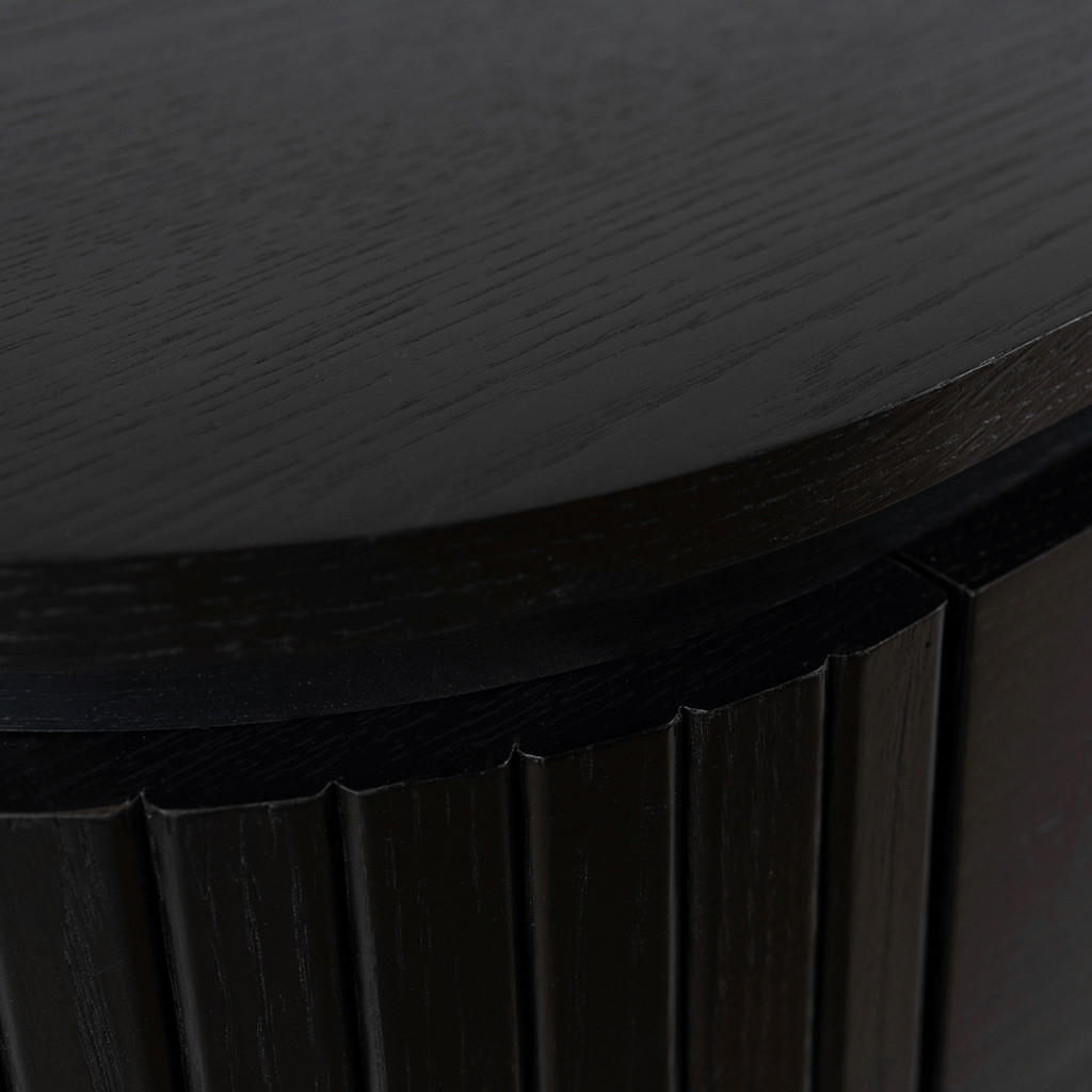 Thumbnail - Kommode ALBERI schwarz B/H/T: ca. 160x76x40 cm