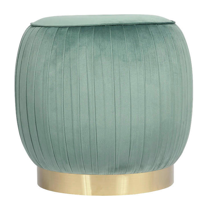 360 Living Hocker Lilje 101 mint H/D: ca. 42x43 cm Lilje 101 - mint (43,00/42,00cm) - 360 Living