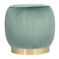 360 Living Hocker Lilje 101 mint H/D: ca. 42x43 cm Lilje 101 - mint (43,00/42,00cm) - 360 Living