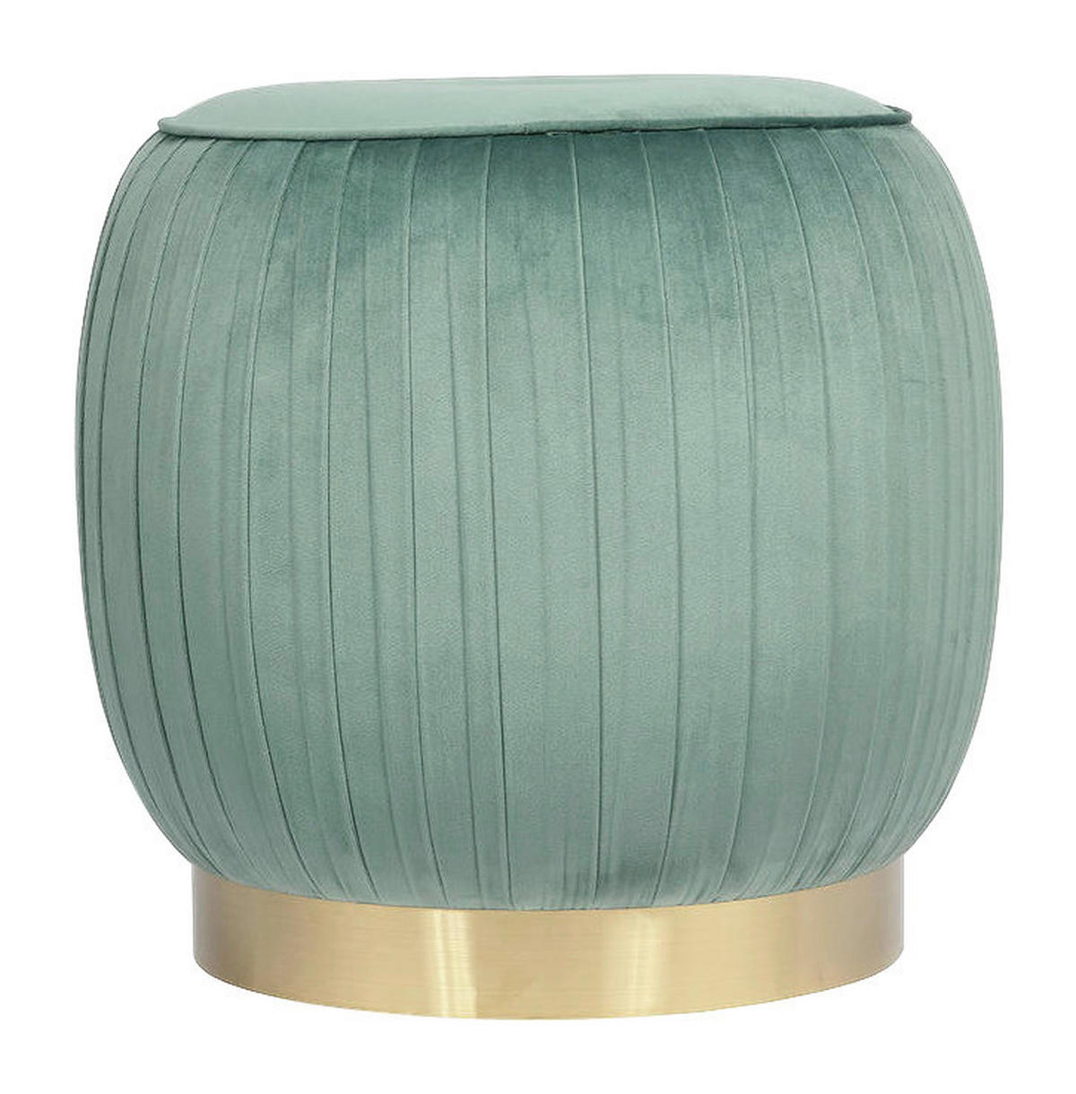 360 Living Hocker Lilje 101 mint H/D: ca. 42x43 cm Lilje 101 - mint (43,00/42,00cm) - 360 Living