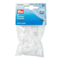 Klick-Gleiter für Gardinenschiene weiß 20 Packstücke Klick-Gleiter_Prym_20erPack - weiß - Prym