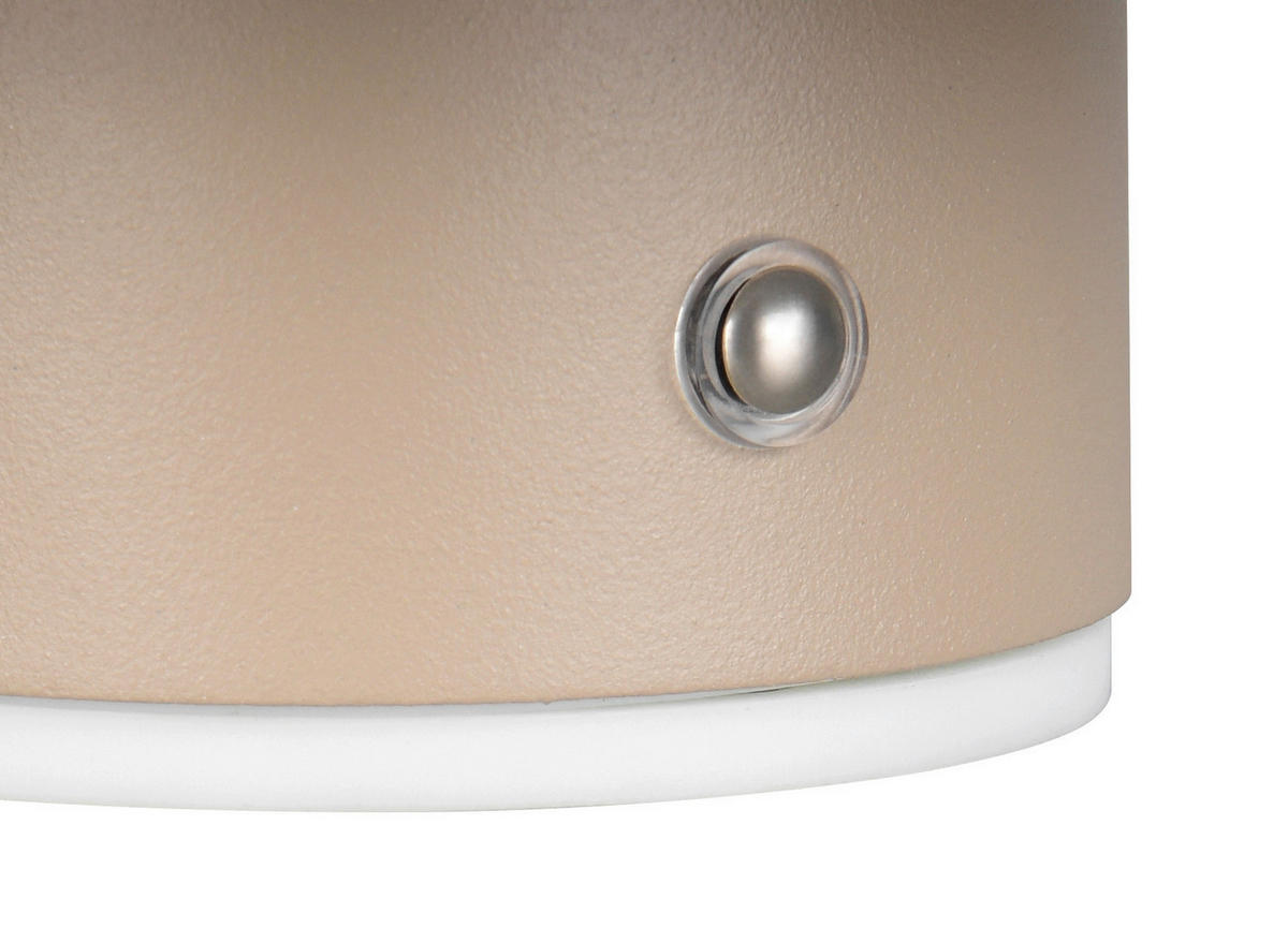 Reality LED Wandleuchte DAVEY beige Metall 1 Brennstellen Davey - beige - Reality