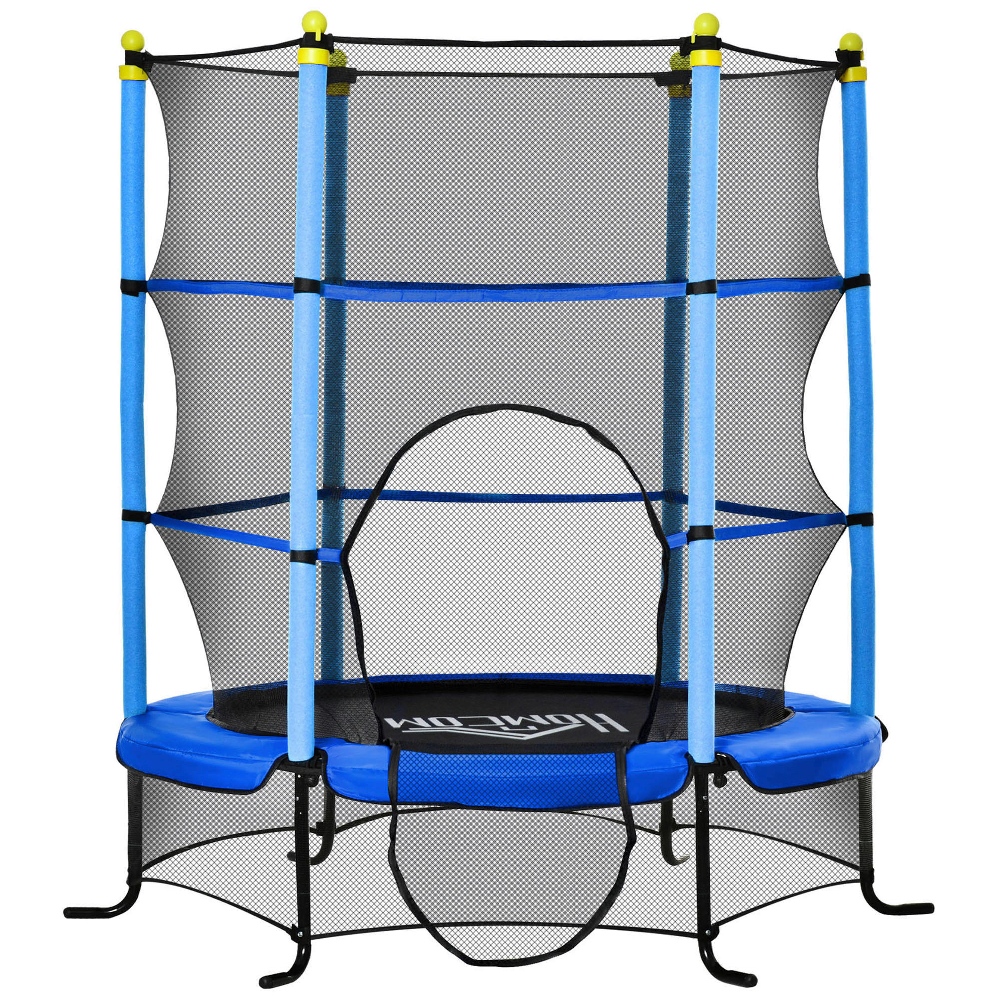 HOMCOM Trampolin blau B/H/L: ca. 163x163...