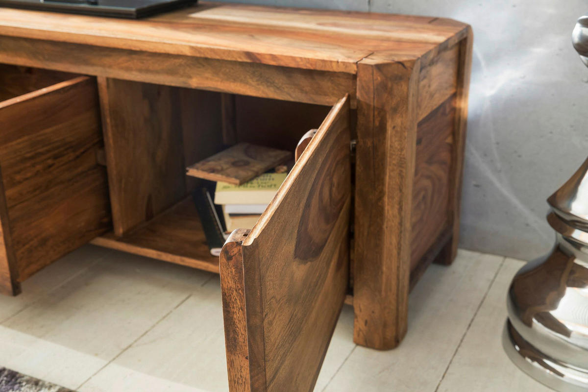 Lowboard natur B/H/T: ca. 140x40x35 cm Lowboard - natur (140,00/40,00/35,00cm) - Wohnling