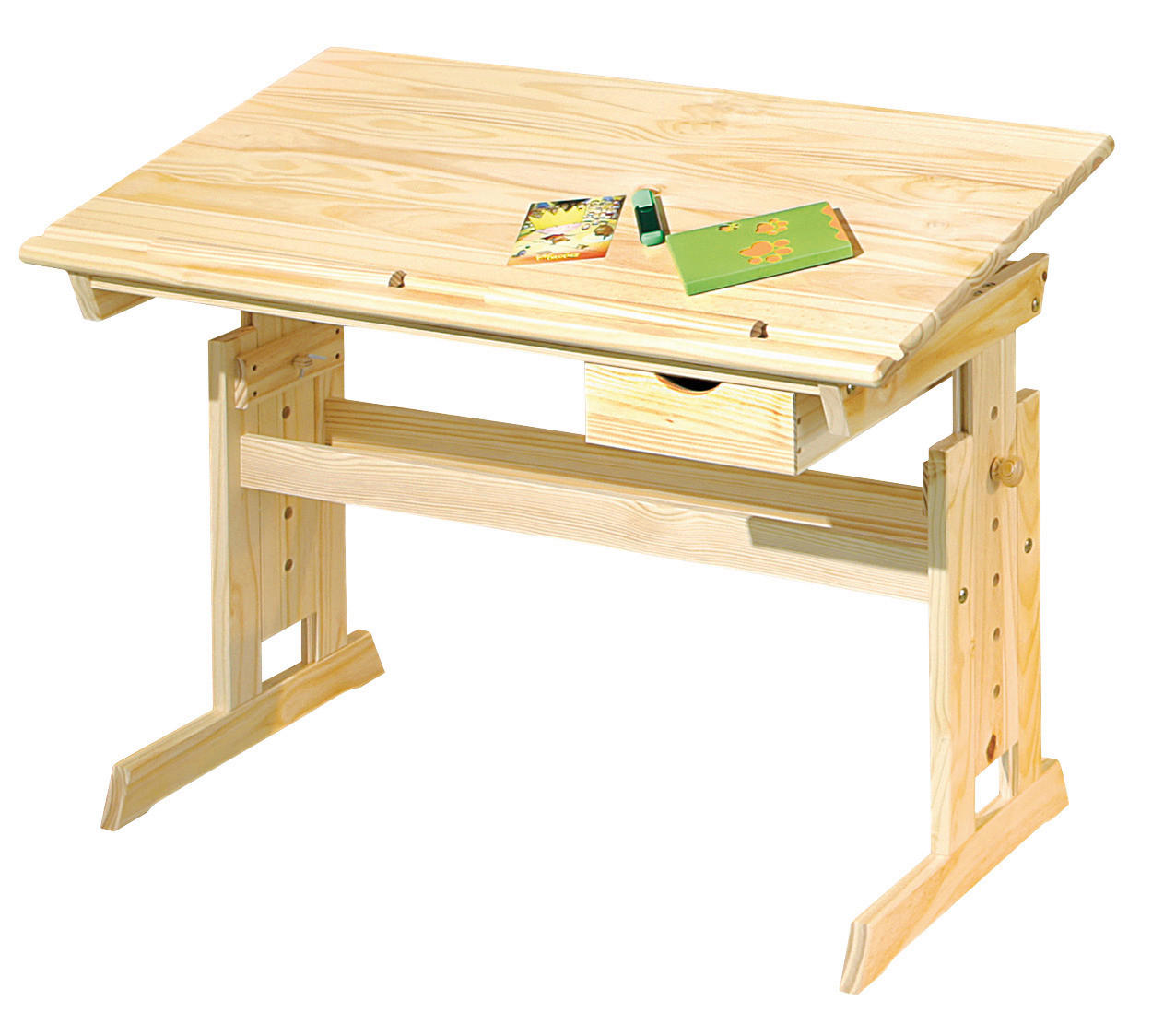 Schreibtisch Julia natur B/H/T: ca. 109x63x55 cm Julia - natur (109,00/63,00/55,00cm) - Inter Link
