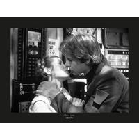 Komar Poster Star Wars Classic Leia Han Kiss Quo Star Wars B/L: ca. 40x30 cm Star Wars Classic Leia Han Kiss Quo - (40,00/30,00cm) - Komar