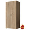 Kleiderschrank Joe Eiche Sonoma Nachbildung B/H/T: ca. 81x176x50,8 cm Joe - Eiche (81,00/176,00/50,80cm)