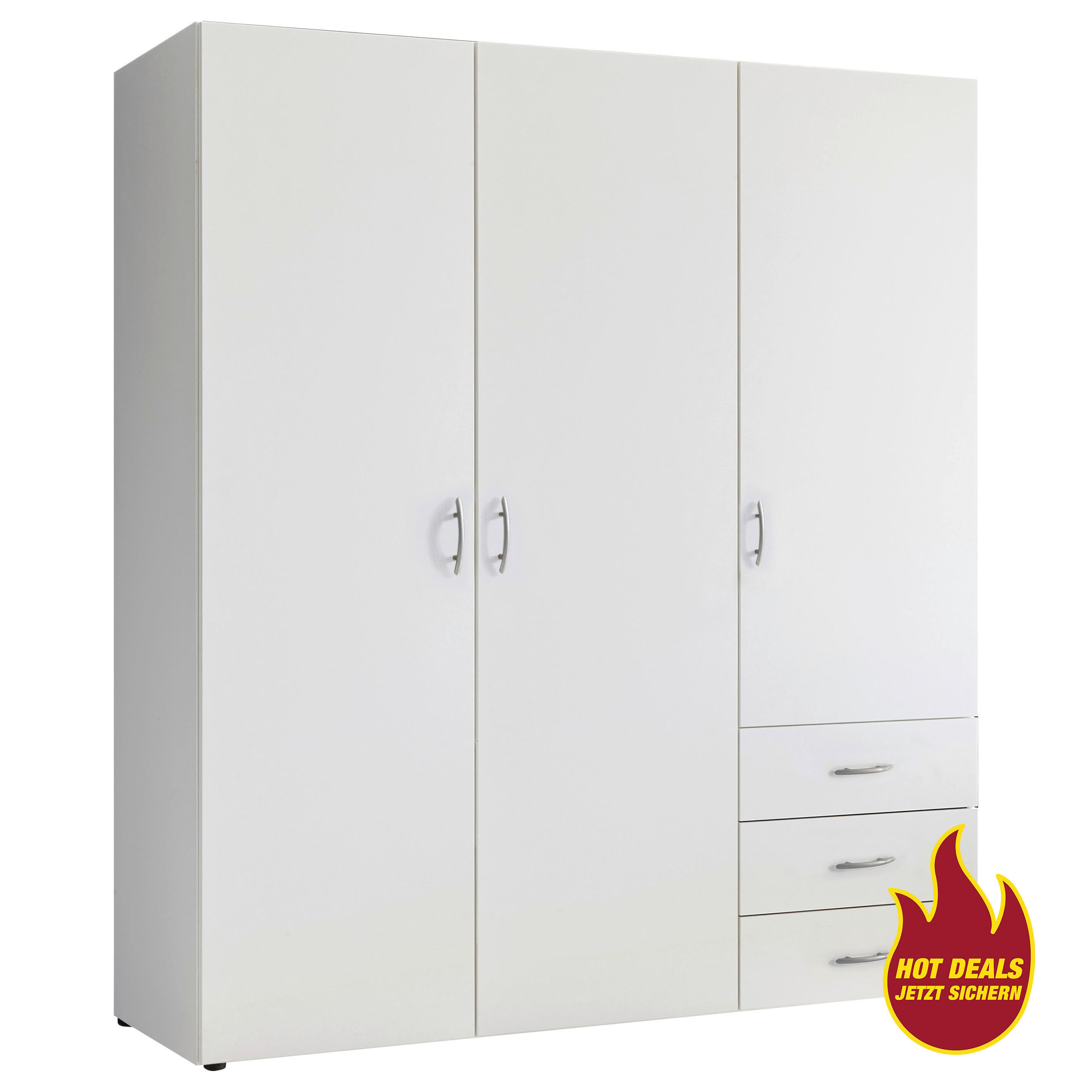 kleiderschrank harry weiß b/h/t: ca. 150x177x50 cm ▷ online bei
