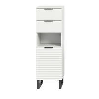 Schrank Riff weiß B/H/T: ca. 35x110x34 cm Riff - weiß (35,00/110,00/34,00cm) - xonox.home