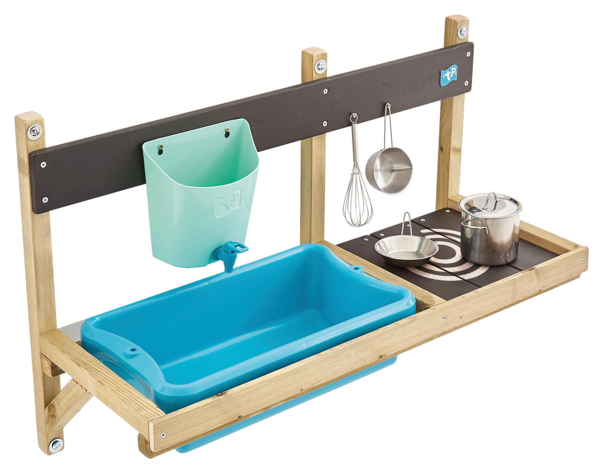 TP Toys Spielküche Deluxe natur B/H/T: ca. 81x56x36 cm Deluxe - natur (81,00/56,00/36,00cm) - TP Toys