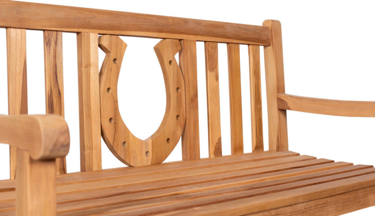 deVries Gartenbank Woodie natur Teakholz B/H/L: ca. 60x89x120 cm Woodie - natur (120,00/60,00/89,00cm) - deVries