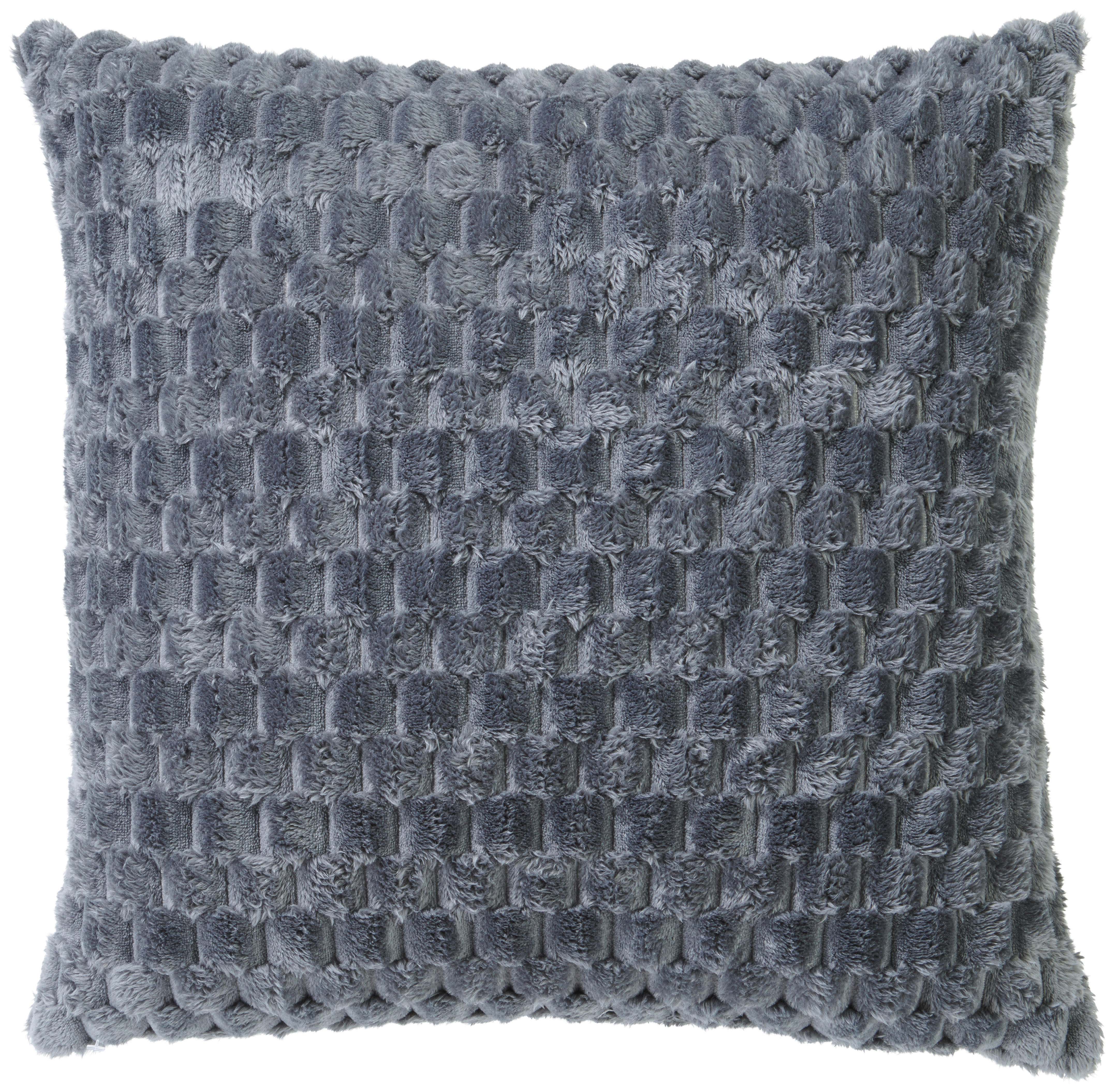 Dekokissen Wabe Wabe - anthrazit (45,00/45,00cm) - POCOline
