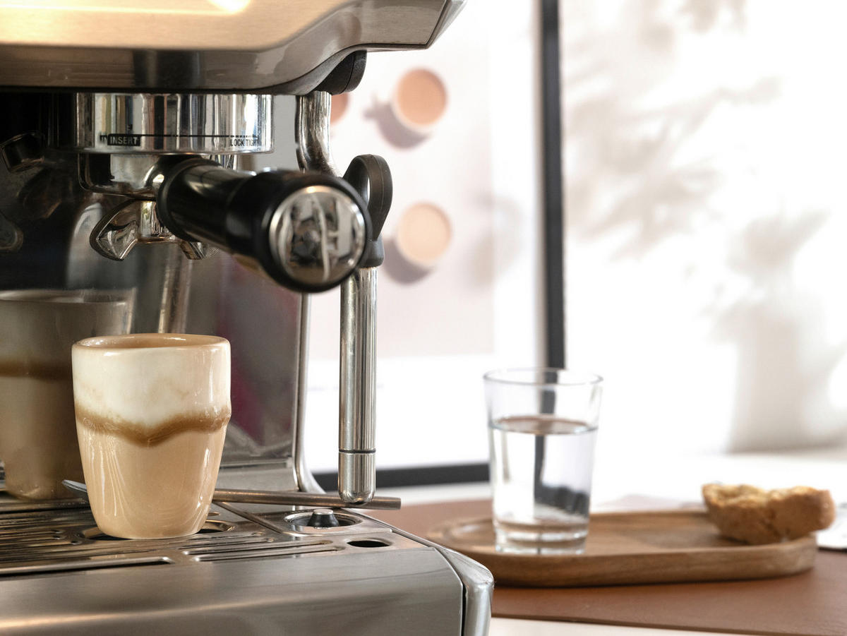 CreaTable Espressotassenset Squeezy Mocha braun Steinzeug 4 tlg. Squeezy Mocha - braun - CreaTable