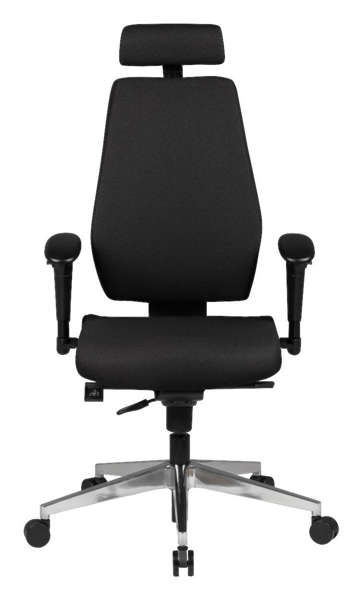 Drehstuhl schwarz Bürostuhl - schwarz (60,00/141,00/70,00cm) - Amstyle