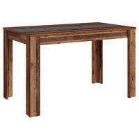 Tisch NORI Eiche Old Wood Nachbildung B/H/T: ca. 140x75x80 cm NORI - Eiche (140,00/75,00/80,00cm) - byLIVING