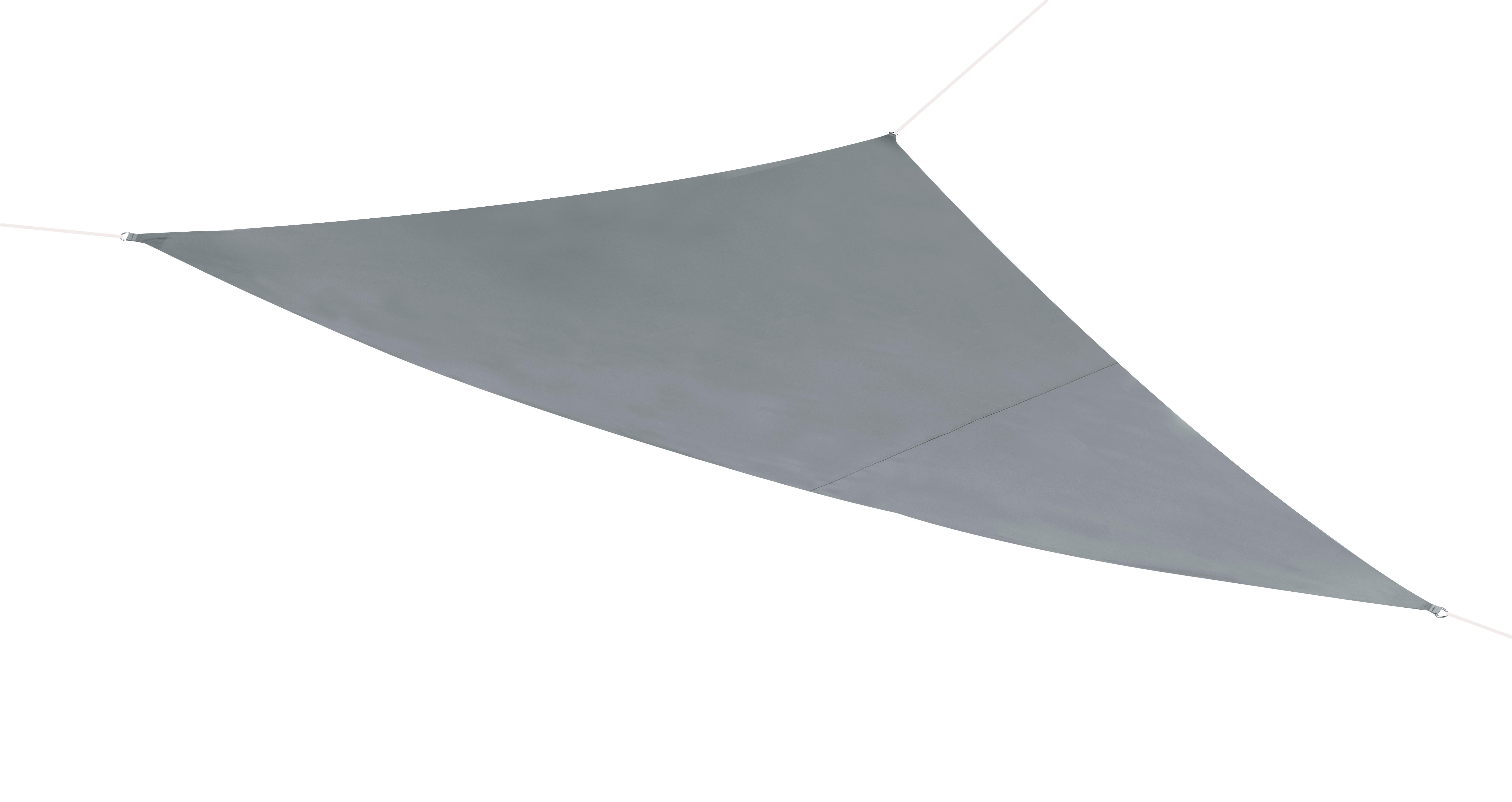 POCOline Sonnensegel anthrazit Polyester B/H/L: ca. 300x300x300 cm Sonnensegel - anthrazit (300,00/300,00/300,00cm) - POCOline