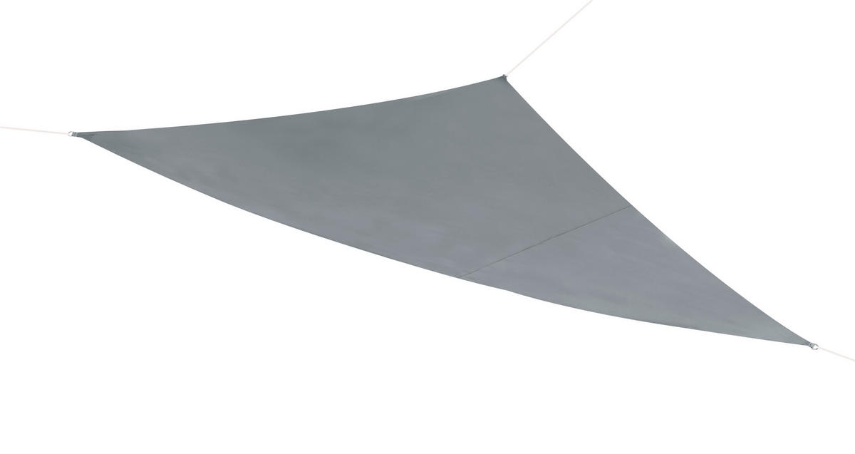 POCOline Sonnensegel anthrazit Polyester B/H/L: ca. 300x300x300 cm Sonnensegel - anthrazit (300,00/300,00/300,00cm) - POCOline