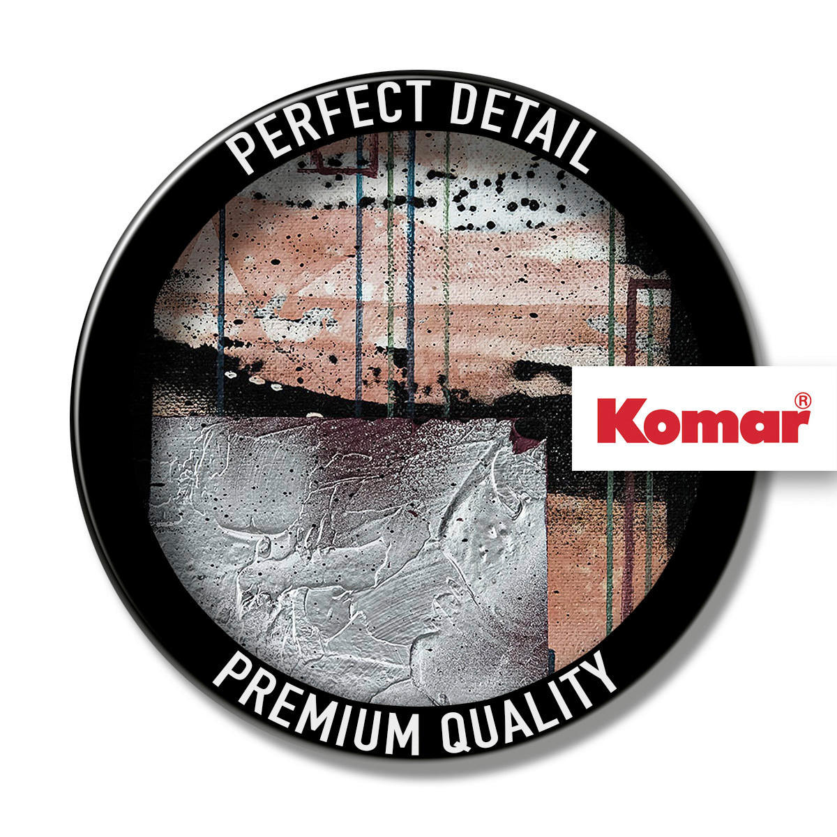 Komar Fototapete Squares Dropping B/L: ca. 500x280 cm Squares Dropping - (500,00/280,00cm) - Komar