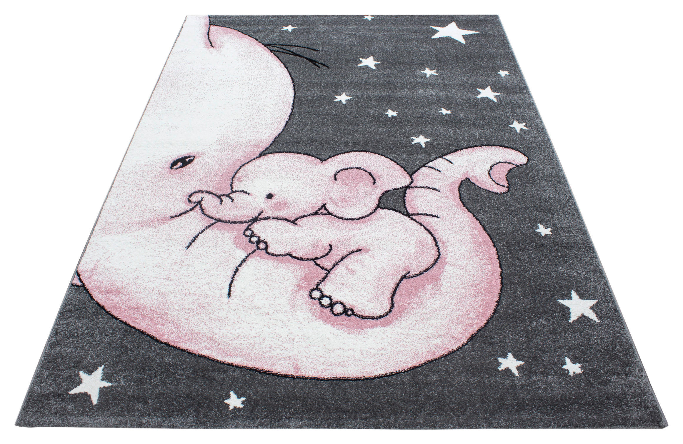 Ayyildiz Teppich KIDS pink B/L: ca. 80x150 cm KIDS - pink (80,00/150,00cm) - Ayyildiz