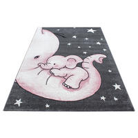 Ayyildiz Teppich KIDS pink B/L: ca. 80x150 cm KIDS - pink (80,00/150,00cm) - Ayyildiz