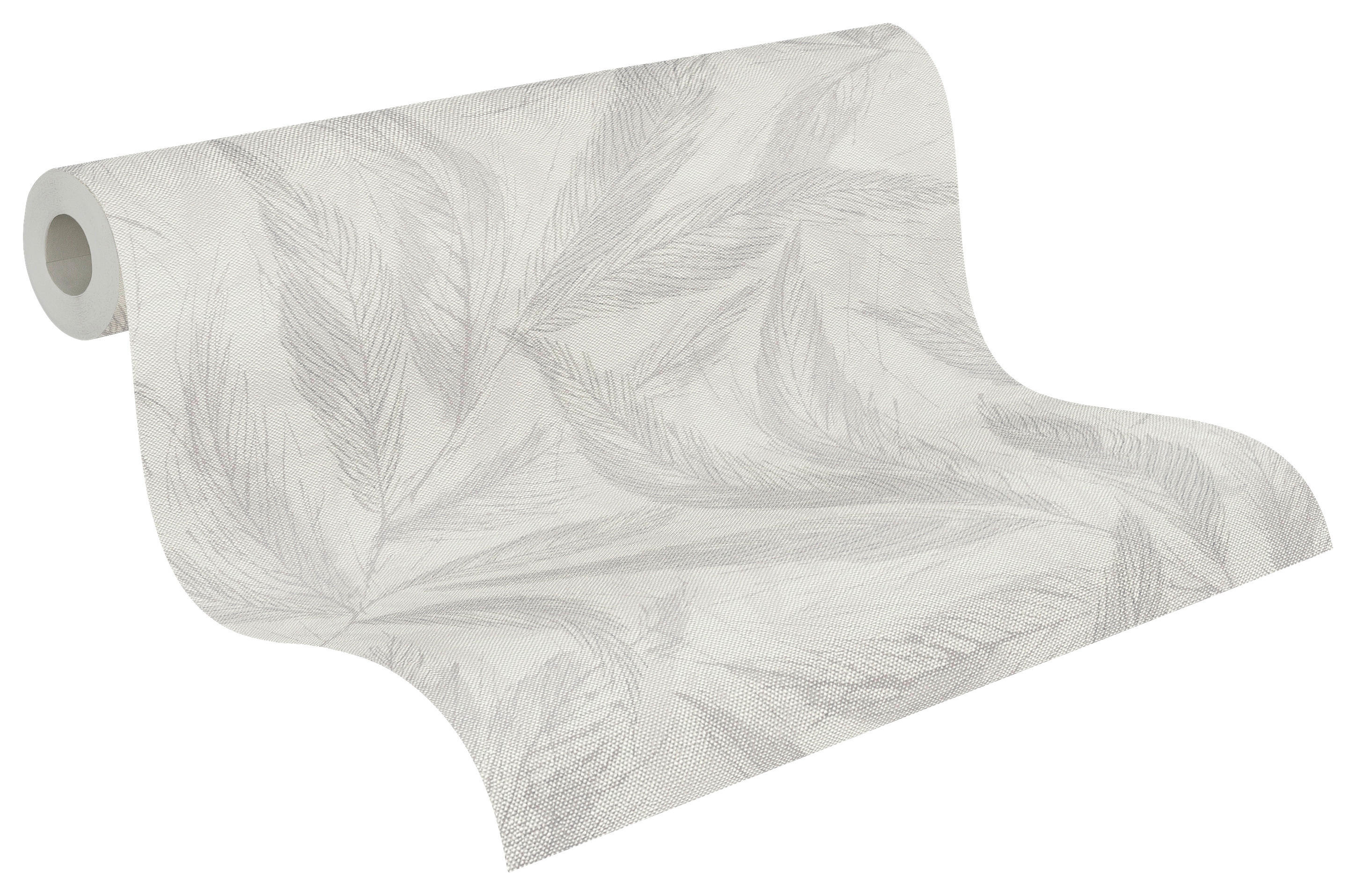 A.S.Création Vliestapete grau beige weiß B/H/D: ca. 53x1005x9,3 cm Vliestapete - beige/weiß (9,30/1005,00cm) - A.S.Creation