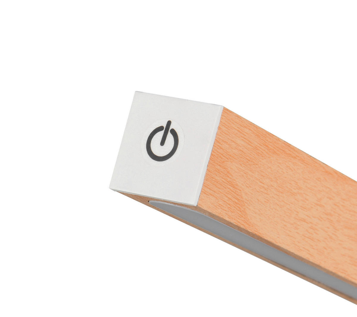 Reality LED Tischleuchte SKIP braun MDF B/H/T: ca. 11x37,5x14,5 cm 1 Brennstellen Skip - braun (11,00/37,50/14,50cm) - Reality