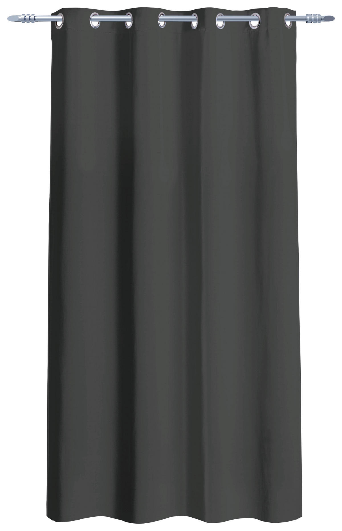 Verdunklungsvorhang Darkness dunkelgrau B/L: ca. 135x175 cm Darkness - dunkelgrau (135,00/175,00cm)
