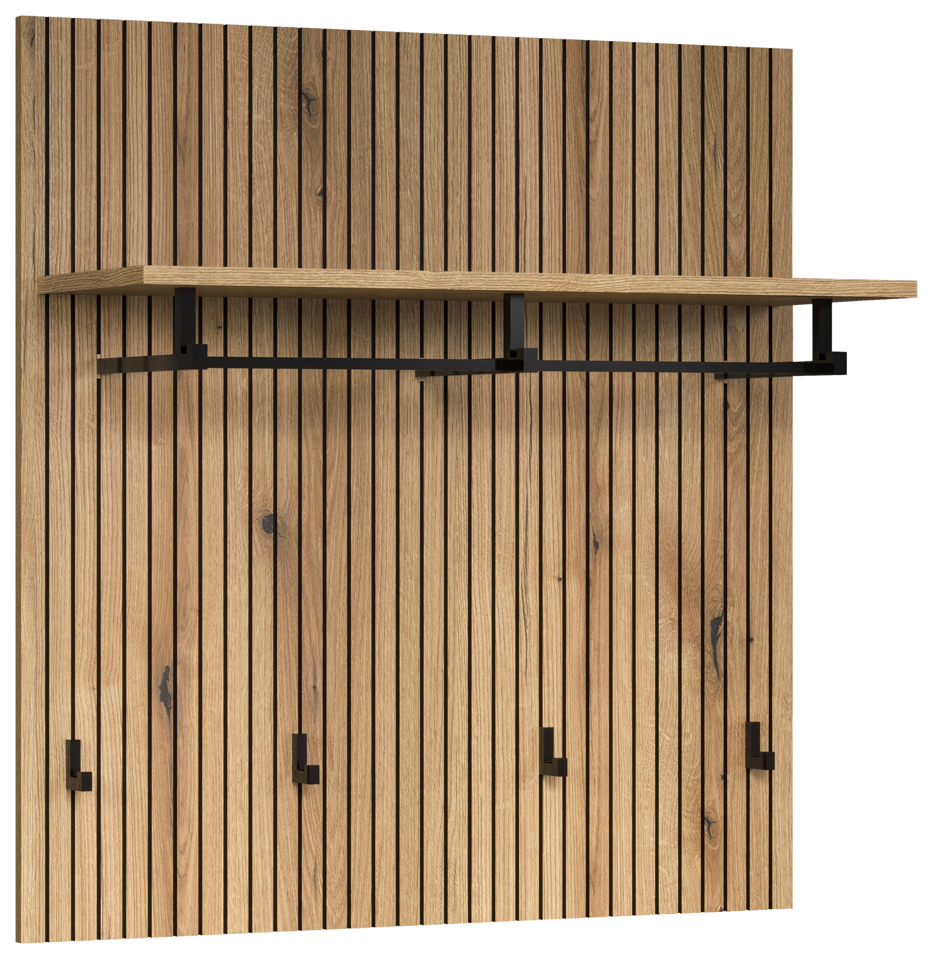 Garderobenpaneel Pure Bliss Eiche Evoke Oak Nachbildung B/H/T: ca. 80x84x28 cm Pure Bliss - Eiche (80,00/84,00/28,00cm)