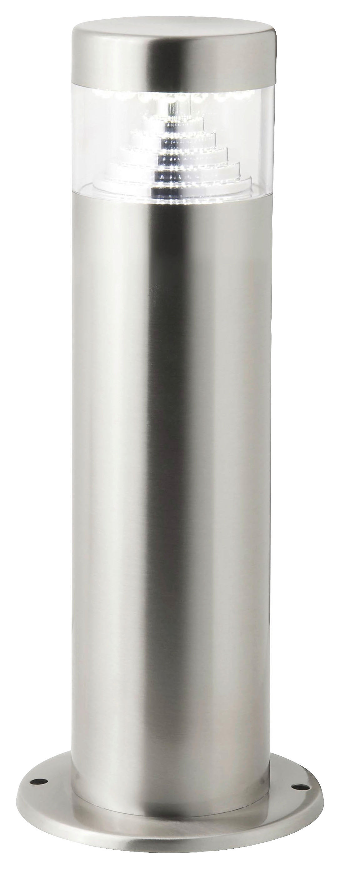 Außenstandleuchte G43484/82 Edelstahloptik B/H/T/D: ca. 7,5x30x7,5x7,5 cm LED-Außenstandleuchte_Avon - Edelstahloptik (7,50/30,00/7,50cm) - Brilliant