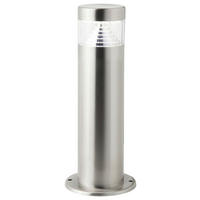 Außenstandleuchte G43484/82 Edelstahloptik B/H/T/D: ca. 7,5x30x7,5x7,5 cm LED-Außenstandleuchte_Avon - Edelstahloptik (7,50/30,00/7,50cm) - Brilliant