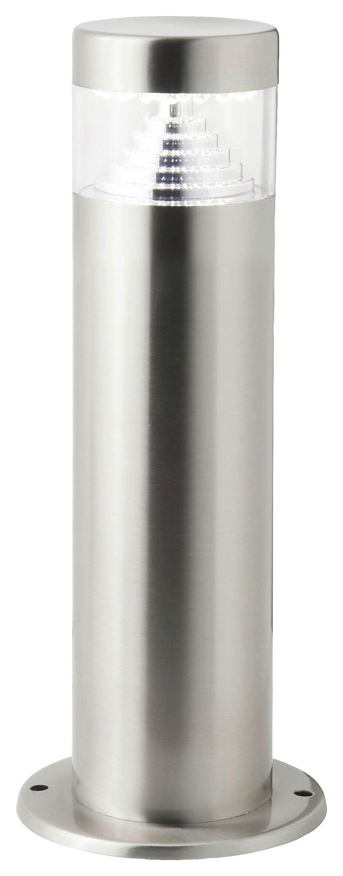 Außenstandleuchte G43484/82 Edelstahloptik B/H/T/D: ca. 7,5x30x7,5x7,5 cm LED-Außenstandleuchte_Avon - Edelstahloptik (7,50/30,00/7,50cm) - Brilliant