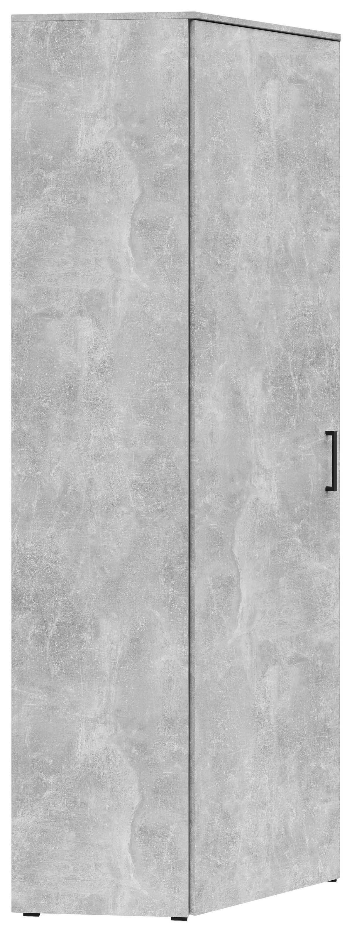 Schrank Multi-Stauraum Typ 43 Beton Optik B/H/T: ca. 101x195x79 cm Multi-Stauraum Typ 43 - Beton (101,00/195,00/79,00cm)