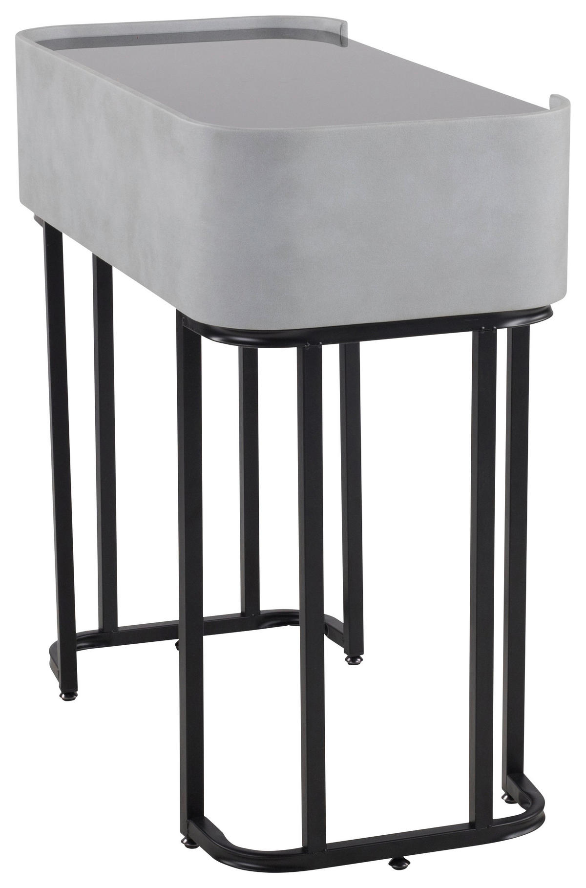 Konsole Petra B/H/T: ca. 80x40x79 cm Petra - schwarz/grau (80,00/40,00/79,00cm)