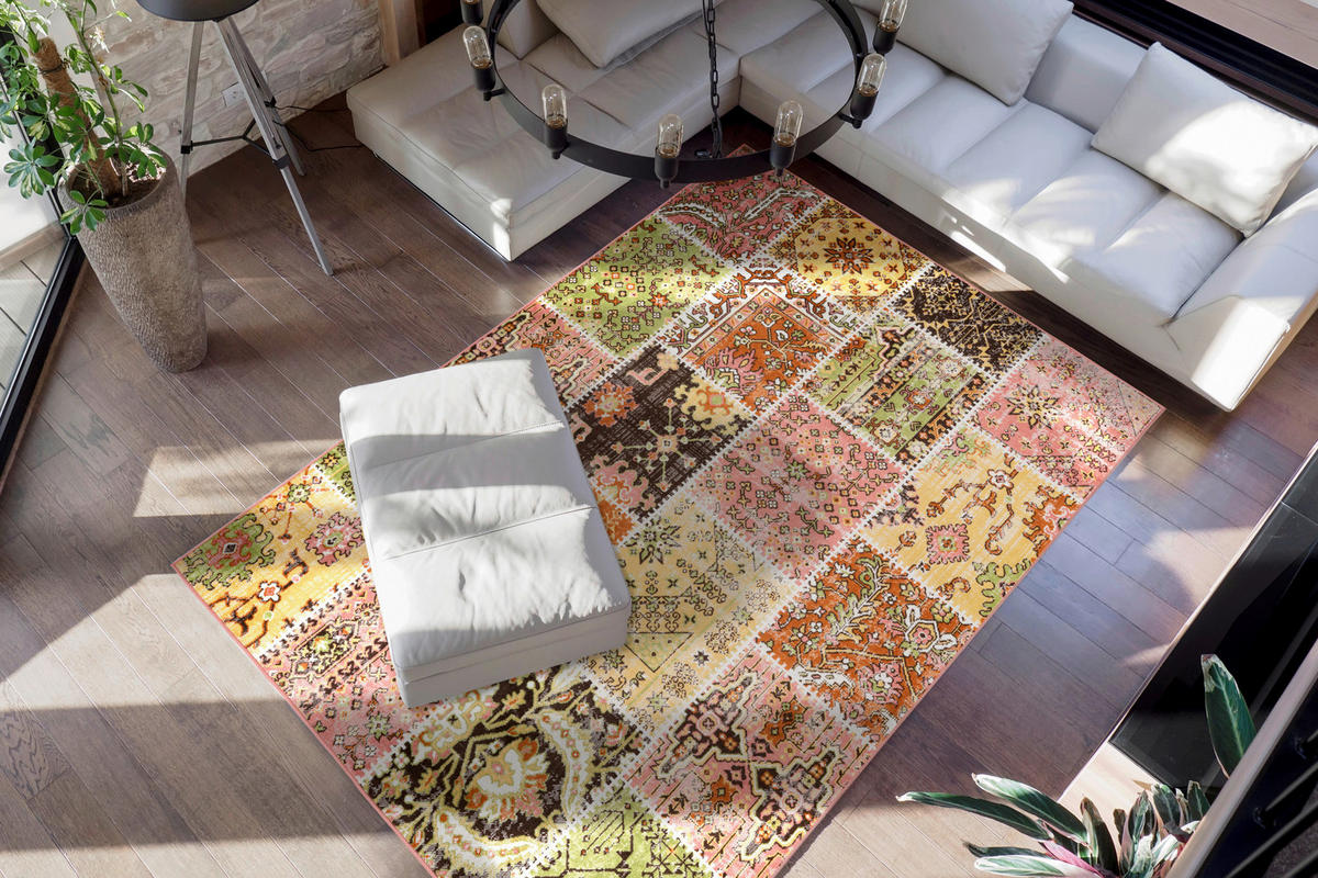 360Living Teppich Ariya multicolor B/L: ca. 200x290 cm Ariya - multicolor (200,00/290,00cm) - 360Living