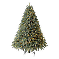 Evergreen Weihnachtsbaum Vermont Fichte grün PVC H/D: ca. 180x129 cm Vermont Fichte - grün (129,00/180,00cm) - Evergreen