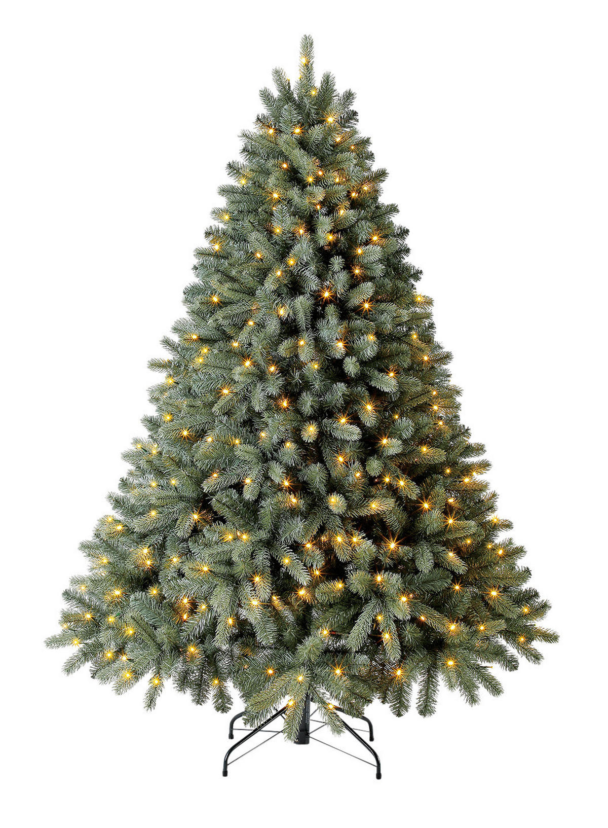 Evergreen Weihnachtsbaum Vermont Fichte grün PVC H/D: ca. 180x129 cm Vermont Fichte - grün (129,00/180,00cm) - Evergreen