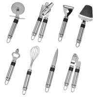 HI Küchenhelferset silber Edelstahl Küchenhelferset_9tlg. - silber - HI