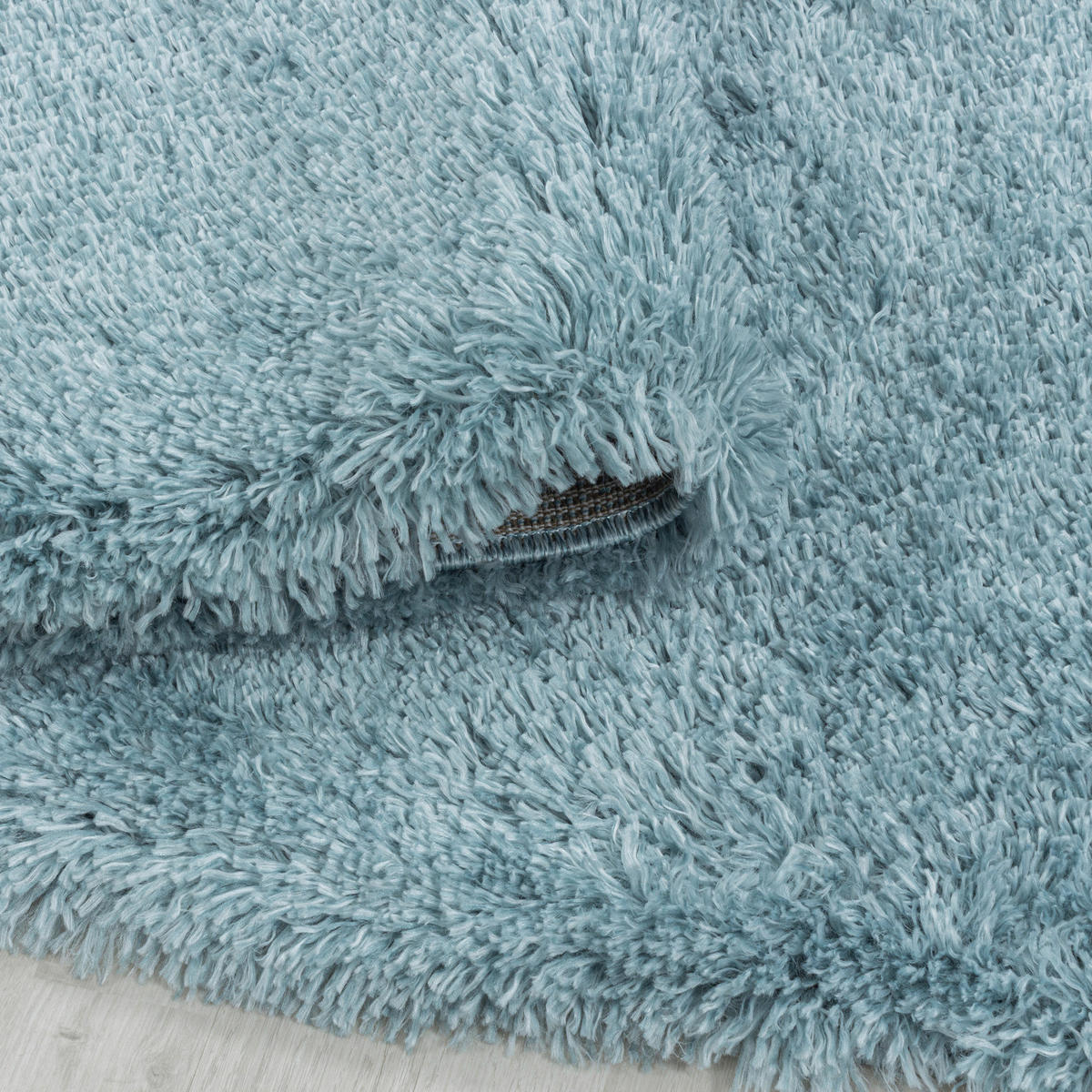 Ayyildiz Teppich FLUFFY blau B/L: ca. 60x110 cm FLUFFY - blau (60,00/110,00cm) - Ayyildiz