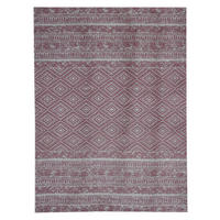 Kayoom Flachgewebeteppich Sunny 110 pink B/L: ca. 80x150 cm Sunny 110 - pink (80,00/150,00cm) - Kayoom