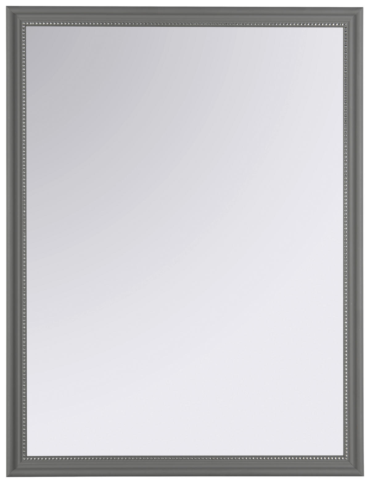 Mirrors&More Rahmenspiegel ELENOR grau silber Optik B/H/T: ca. 34x45x1,5 cm ELENOR - silber/grau (34,00/45,00/1,50cm) - Mirrors&More